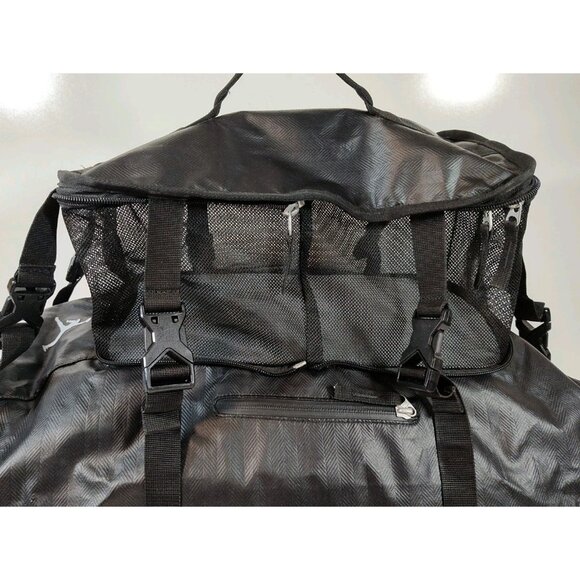 Nike Jordan Jumpman Convertible Duffle Bag Backpack Dry Bag 23x12x15 806369-010 - Picture 6 of 13